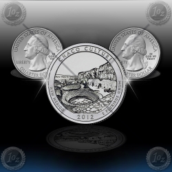 ZDA 25 Cent (12th Quarters) 2012 P+D "Chaco Culture"